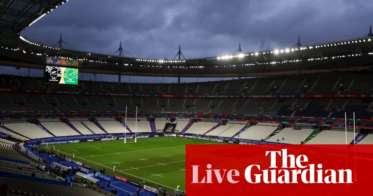 Rugby World Cup 2023 final: New Zealand v South Africa