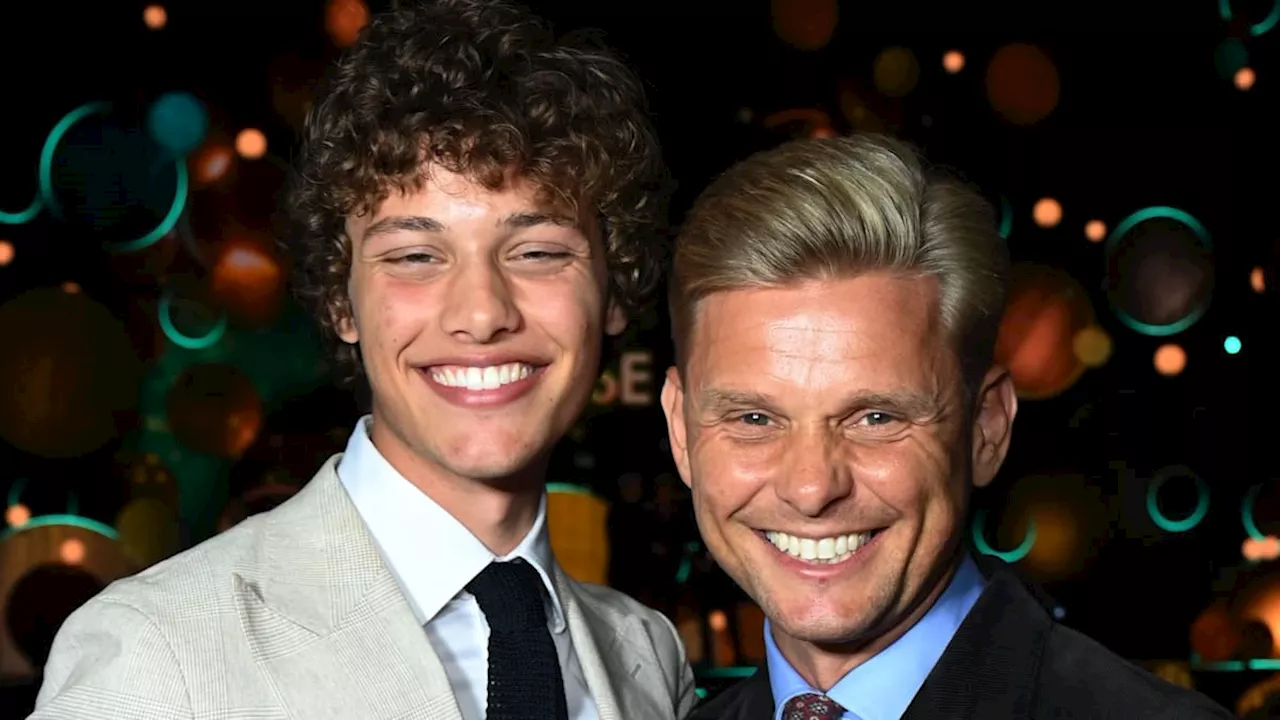 Strictly's Bobby Brazier towers over dad Jeff in family wedding photos