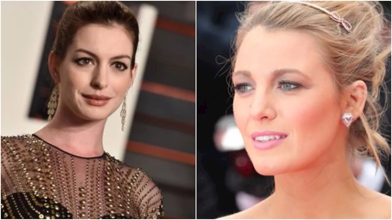 Anne Hathaway and Blake Lively share empowering words about baby weight