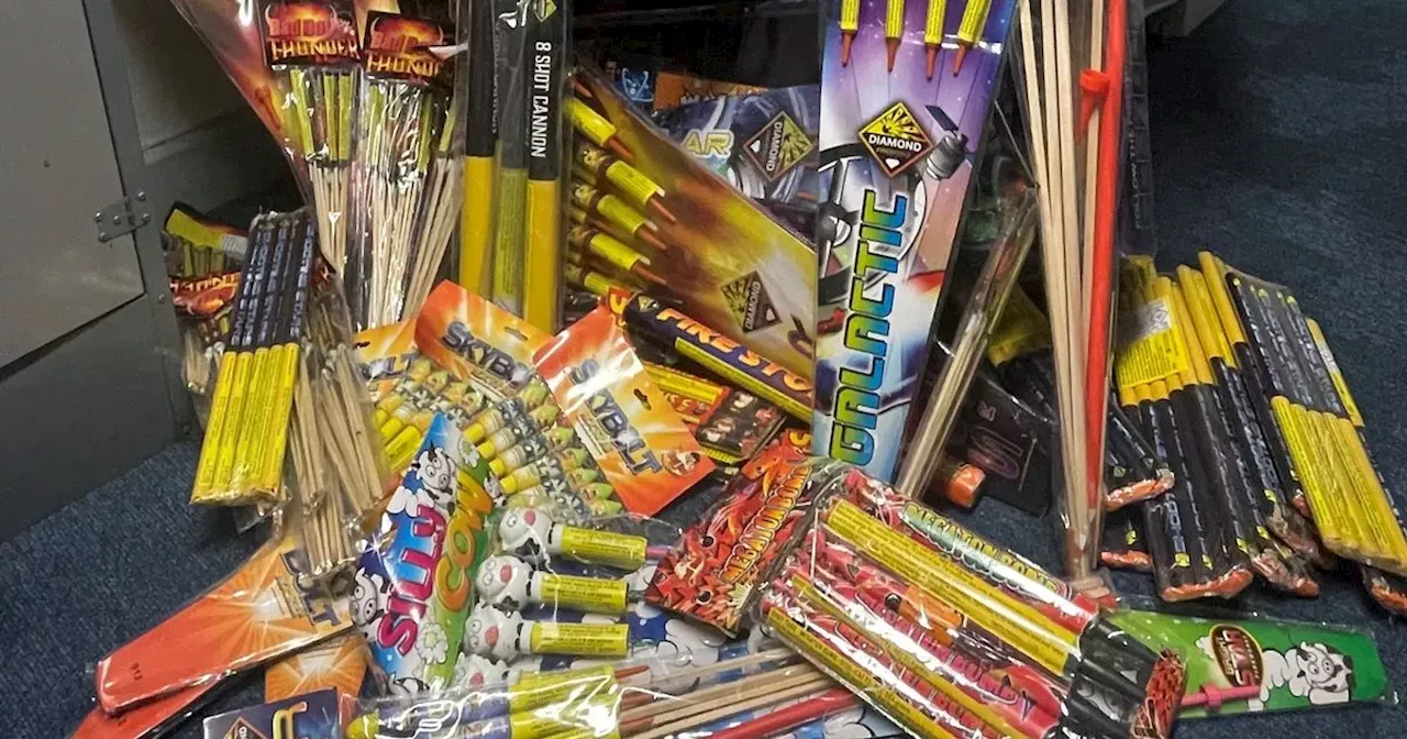 Gardaí seize €2,500 stash of illegal fireworks ahead of Halloween