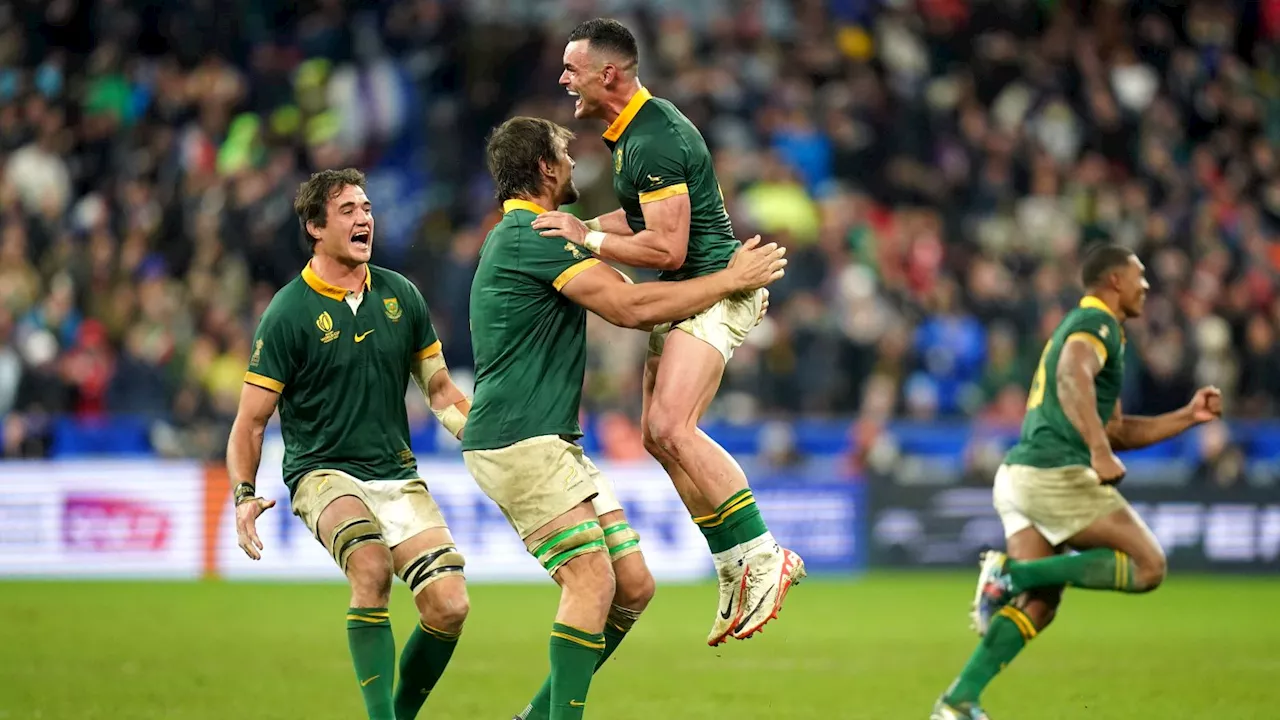 South Africa Wins Fourth Rugby World Cup Title