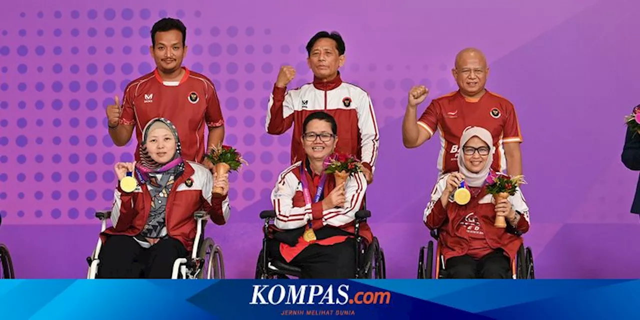 Klasemen Akhir Asian Para Games 2022: Indonesia Ke-6, Bawa 29 Emas dan Lampaui Target