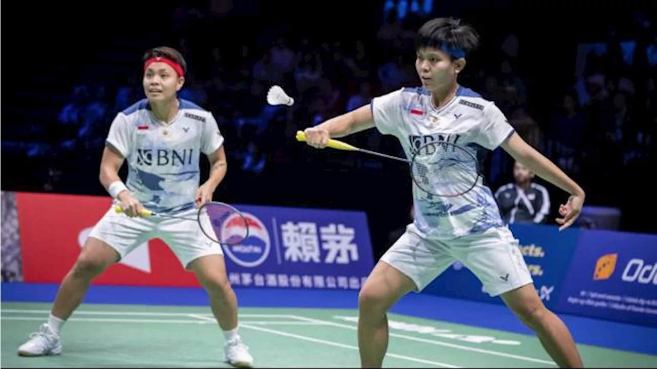 Hasil French Open 2023 Hari Ini: Apriyani/Siti Fadia Tumbang di Semifinal