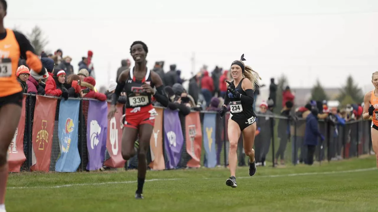 No. 4 BYU women's cross country wins school's first Big 12 title