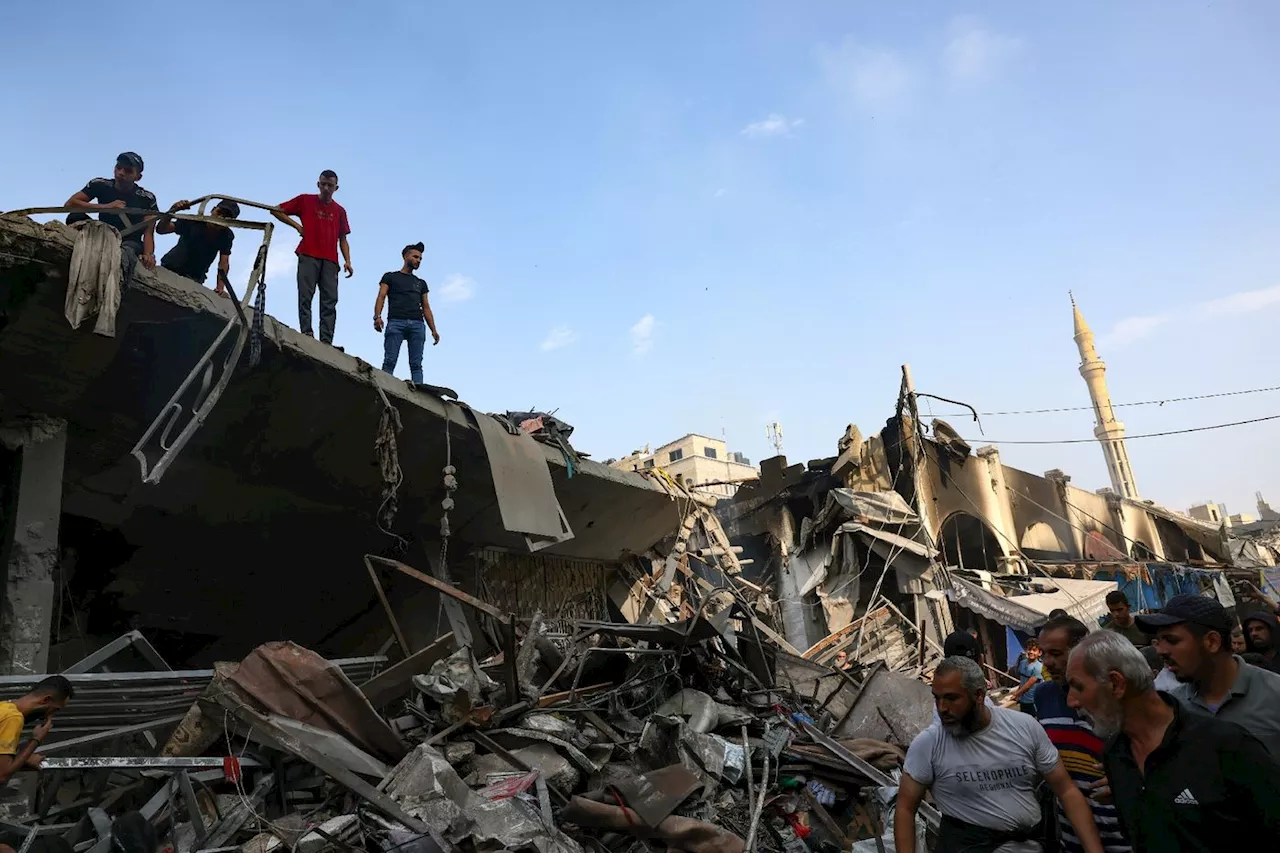 Des centaines de bâtiments détruits lors des bombardements à Gaza