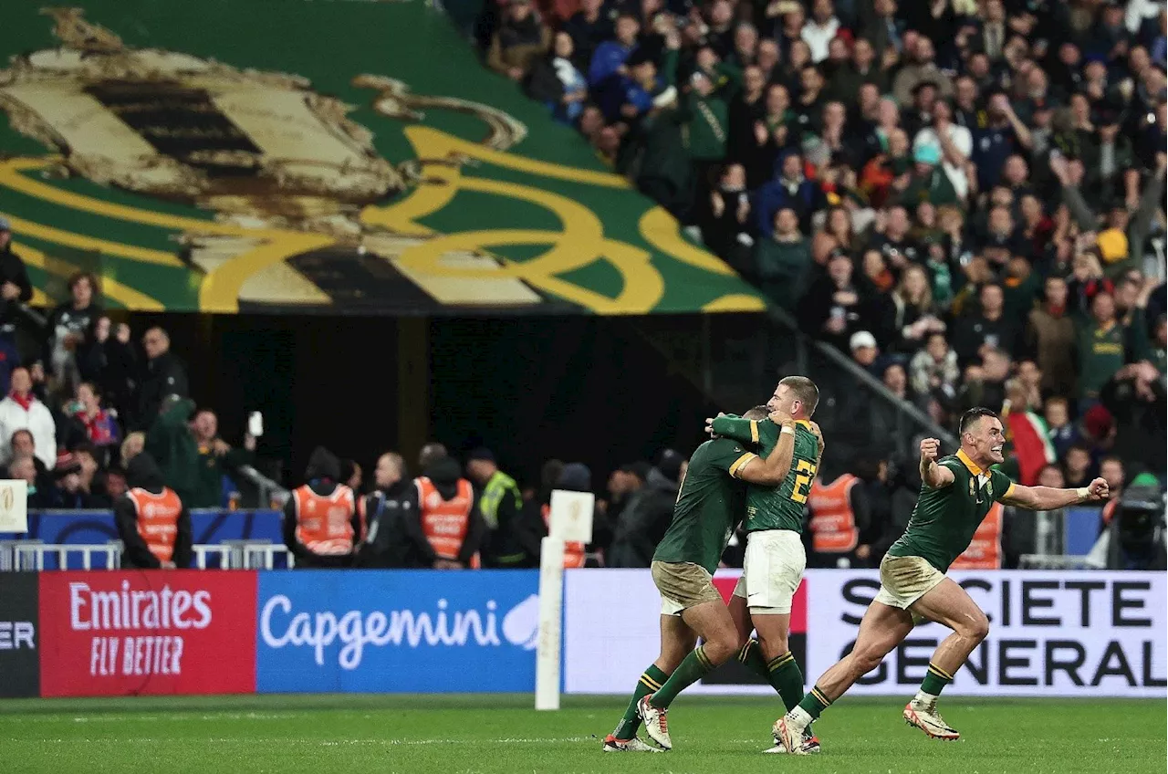 L'Afrique du Sud devient l'équipe la plus titrée de la Coupe du Monde de Rugby