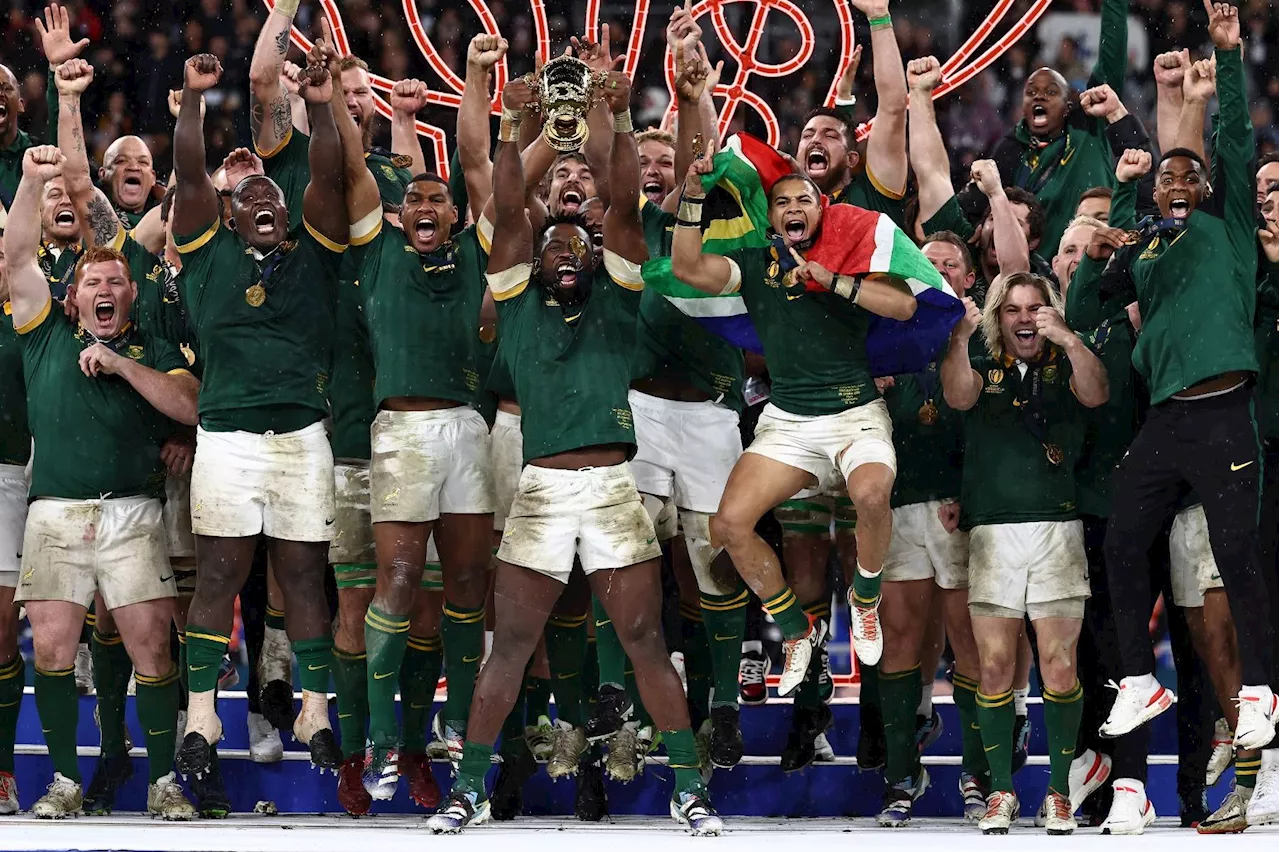 L'Afrique du Sud devient l'équipe la plus titrée de la Coupe du Monde de Rugby