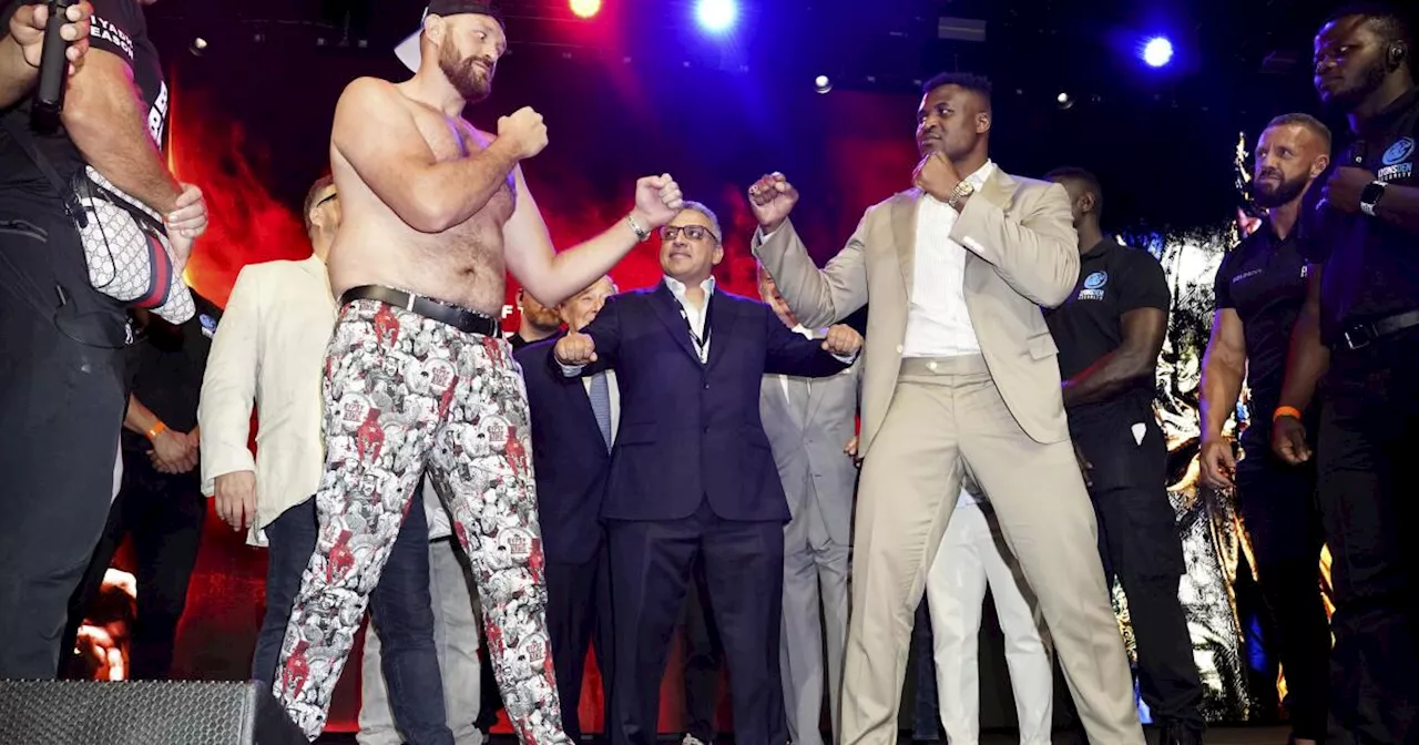 Tyson Fury vs. Francis Ngannou EN VIVO desde Arabia Saudita