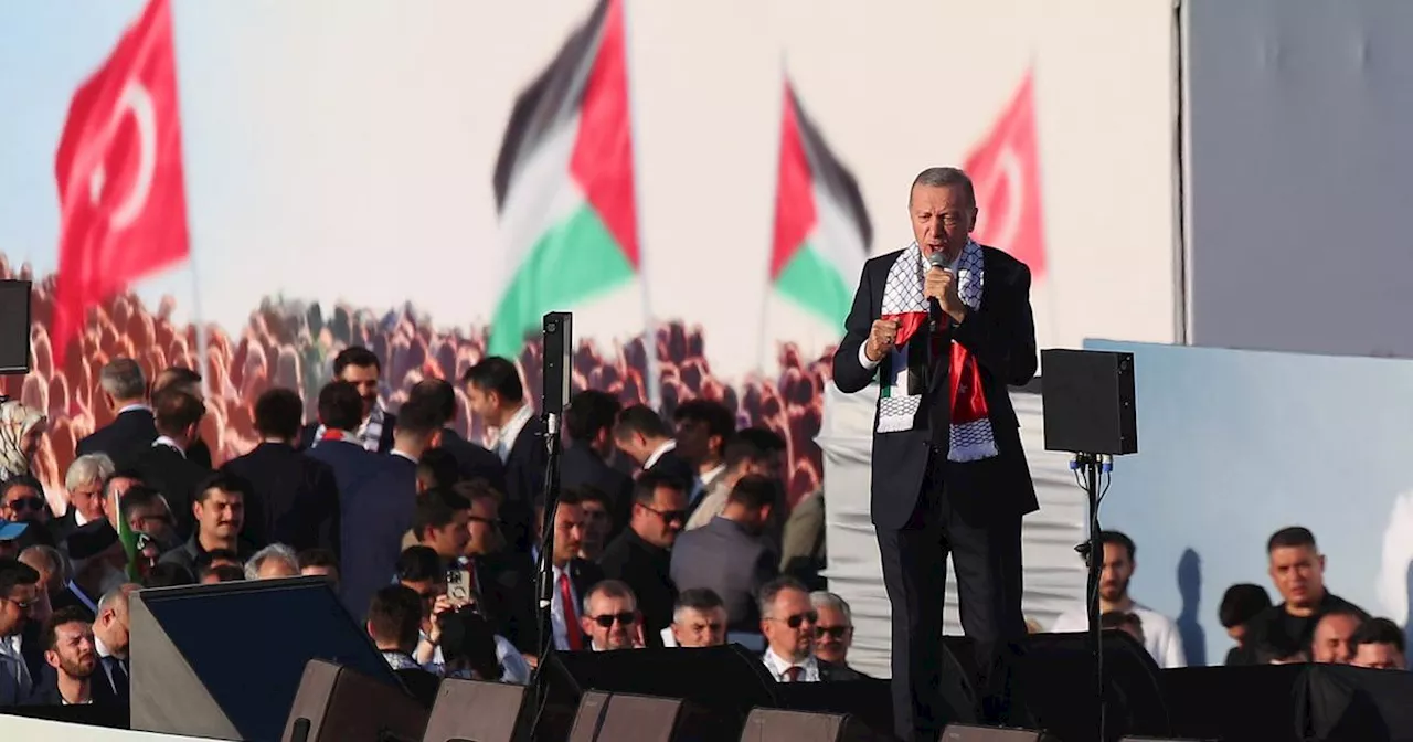 Erdogan accuse l'Occident des massacres à Gaza