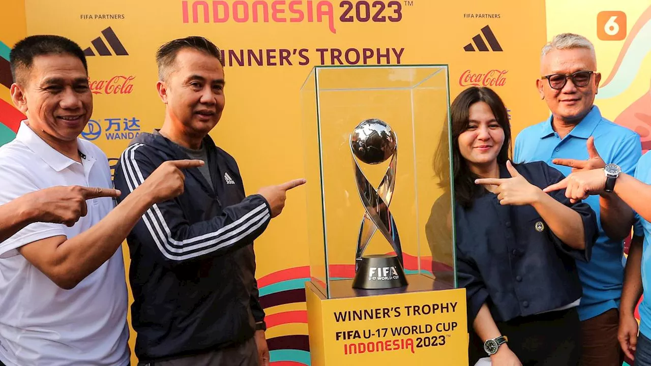 Trofi Piala Dunia U-17 Dipamerkan di Surabaya, Diarak dari Tunjungan hingga Balai Pemuda Minggu Besok