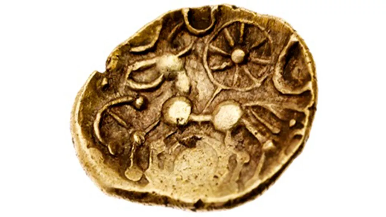 Rare 2,100-year-old gold coin bears name of obscure ruler from pre-Roman Britain