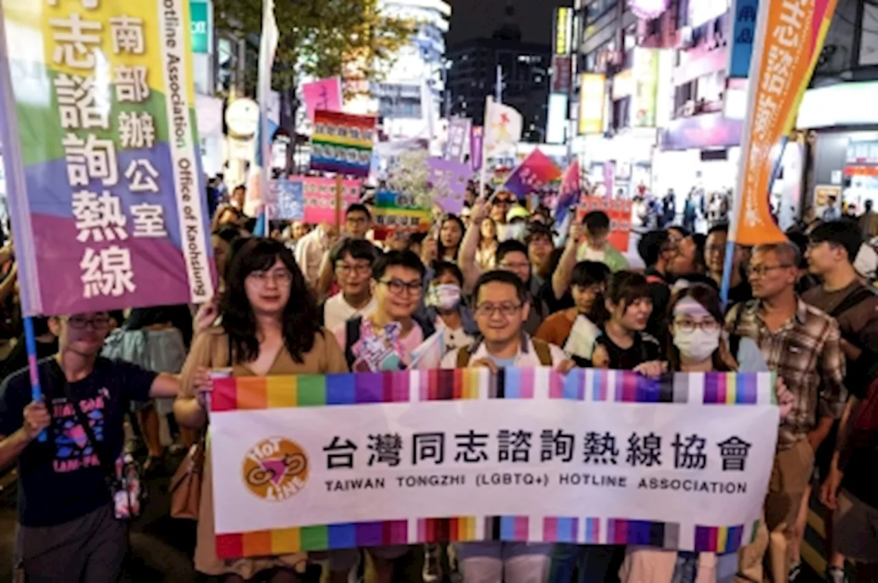 Crowds throng Taipei as Taiwan celebrates east Asia’s largest Pride march