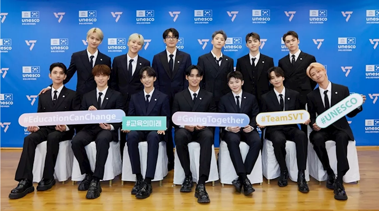 K-pop idol group Seventeen to speak, perform at 13th UNESCO Youth Forum in Paris