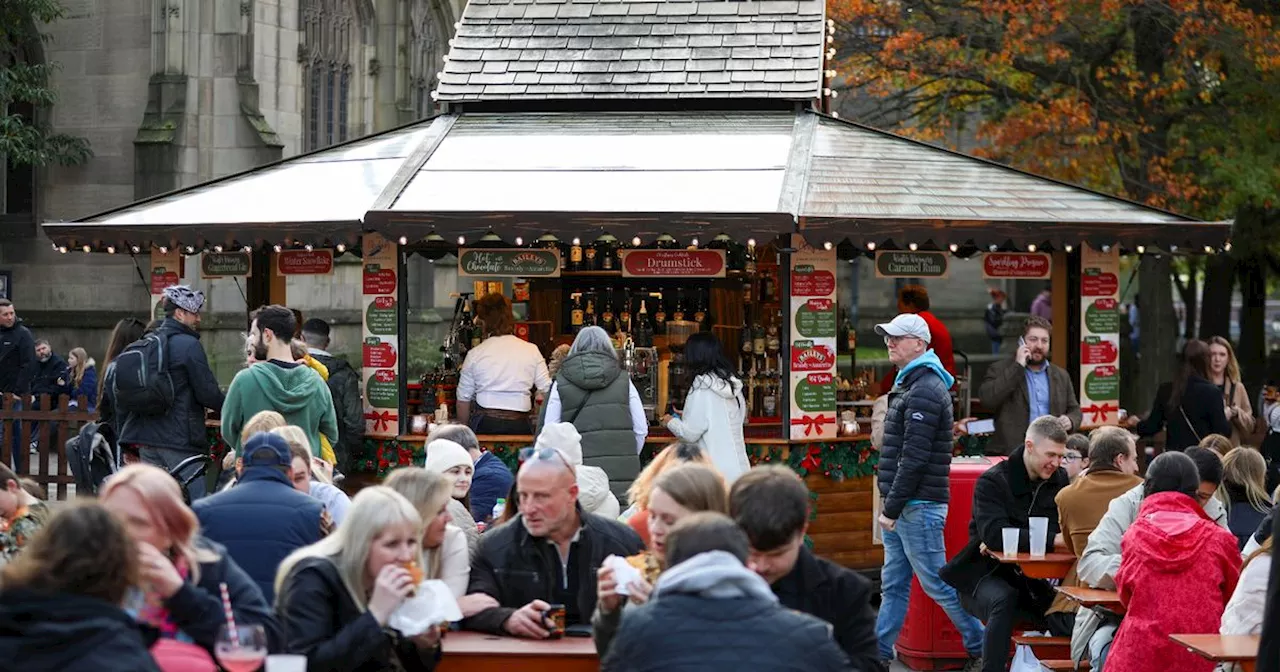 First look at this year's Manchester Christmas Markets as stalls make early open