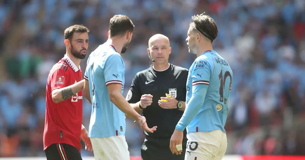 Man United vs Man City Premier League derby referee confirmed