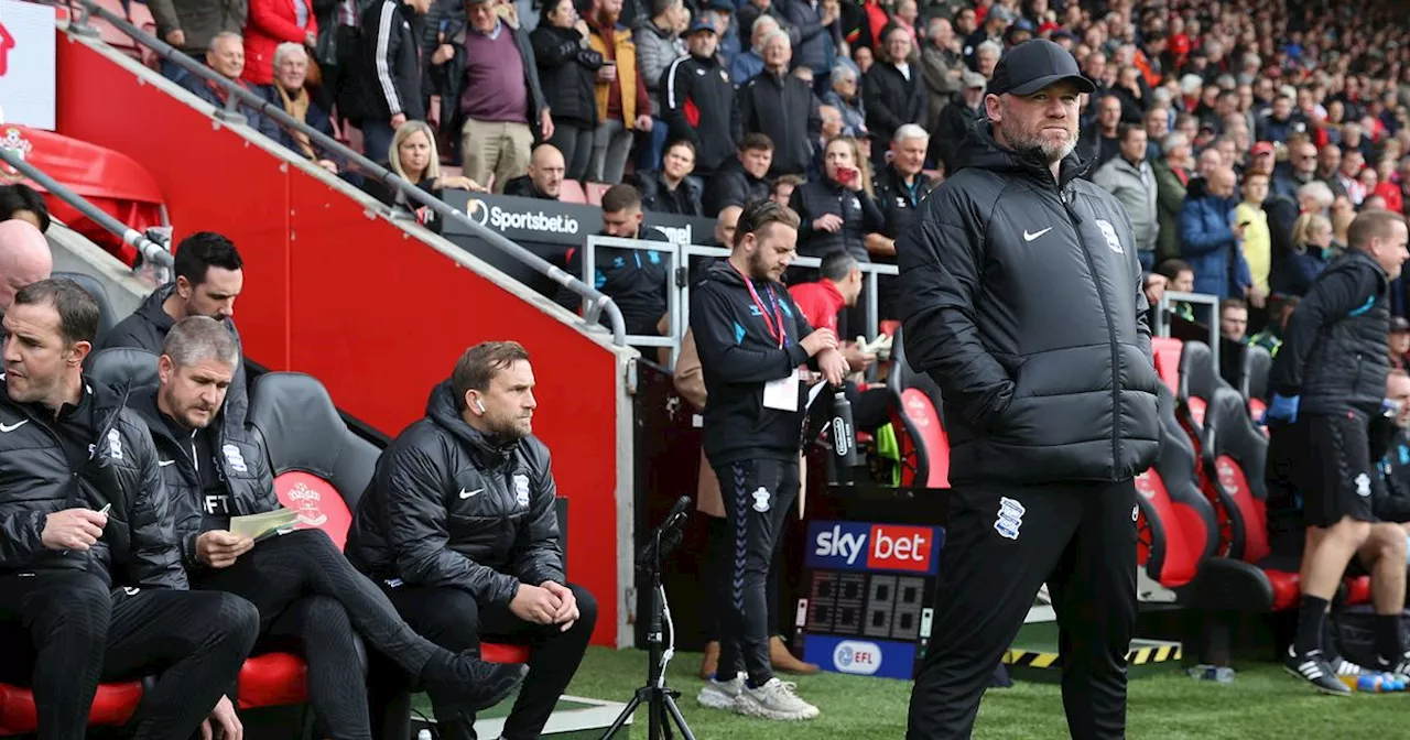 Wayne Rooney's odd VAR rant after another Birmingham City defeat