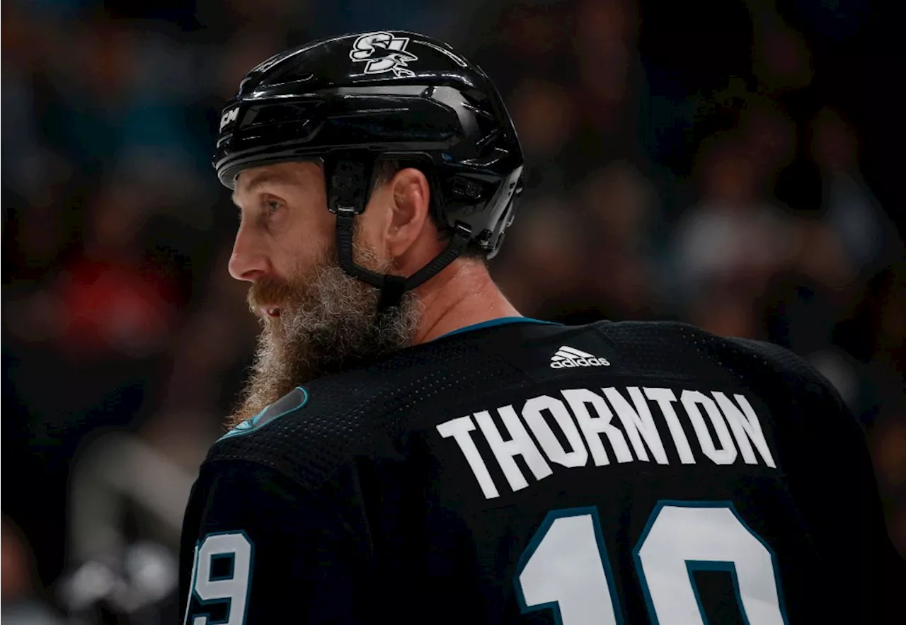 Joe Thornton announces his retirement from the NHL