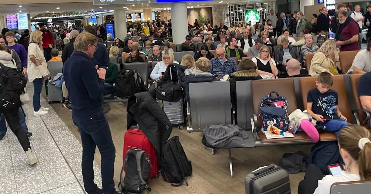 Chaos at Bristol Airport as flights grounded after A38 crash