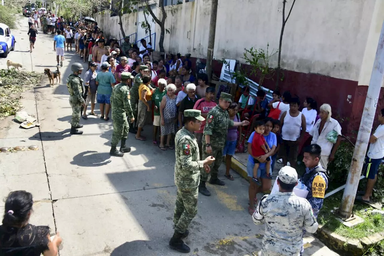 Segob y la SSPC atienden las tareas de apoyo desde el puerto de Acapulco, Guerrero