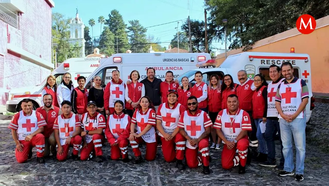 Socorristas salen de Puebla para apoyar en Acapulco, Guerrero