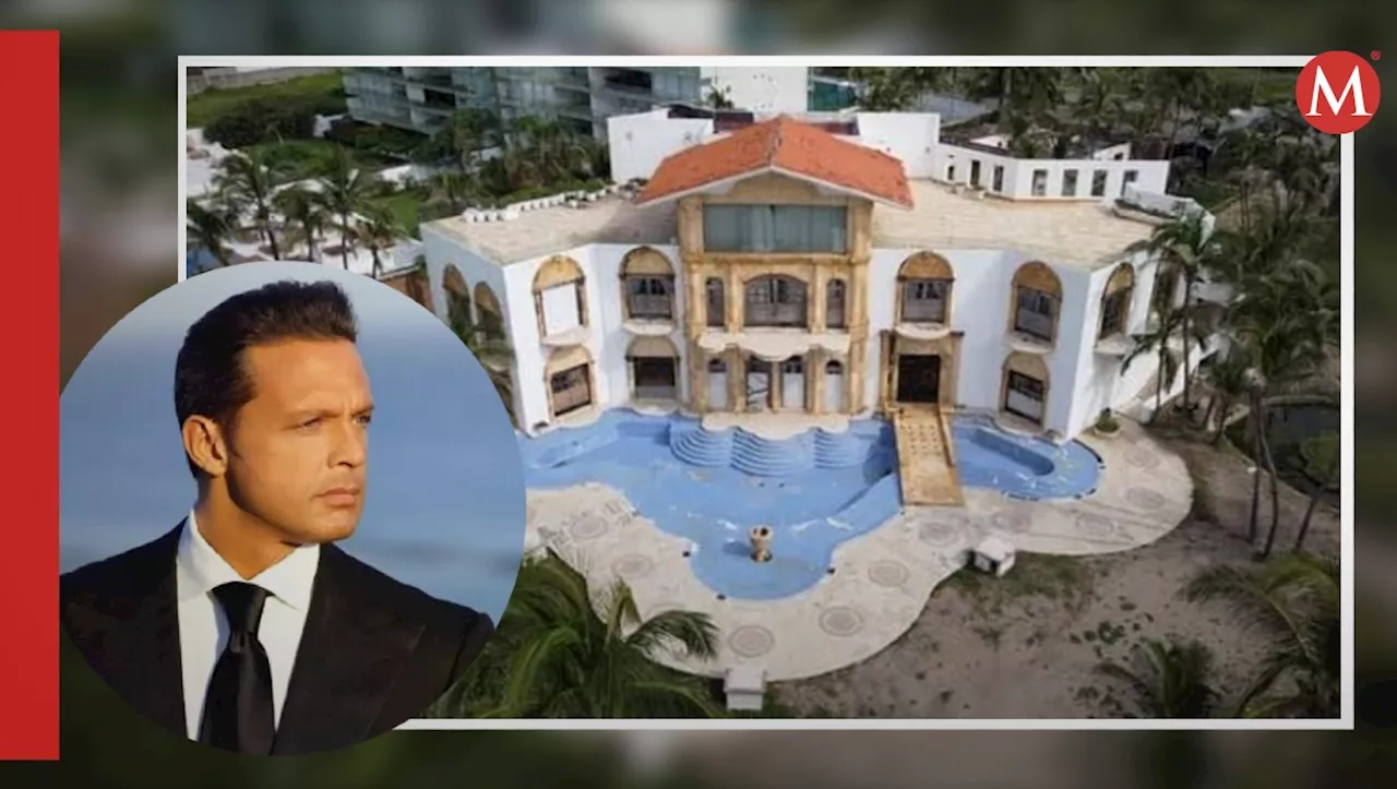 VIDEO: Así quedó la lujosa casa de Luis Miguel en Acapulco tras el huracán 'Otis'