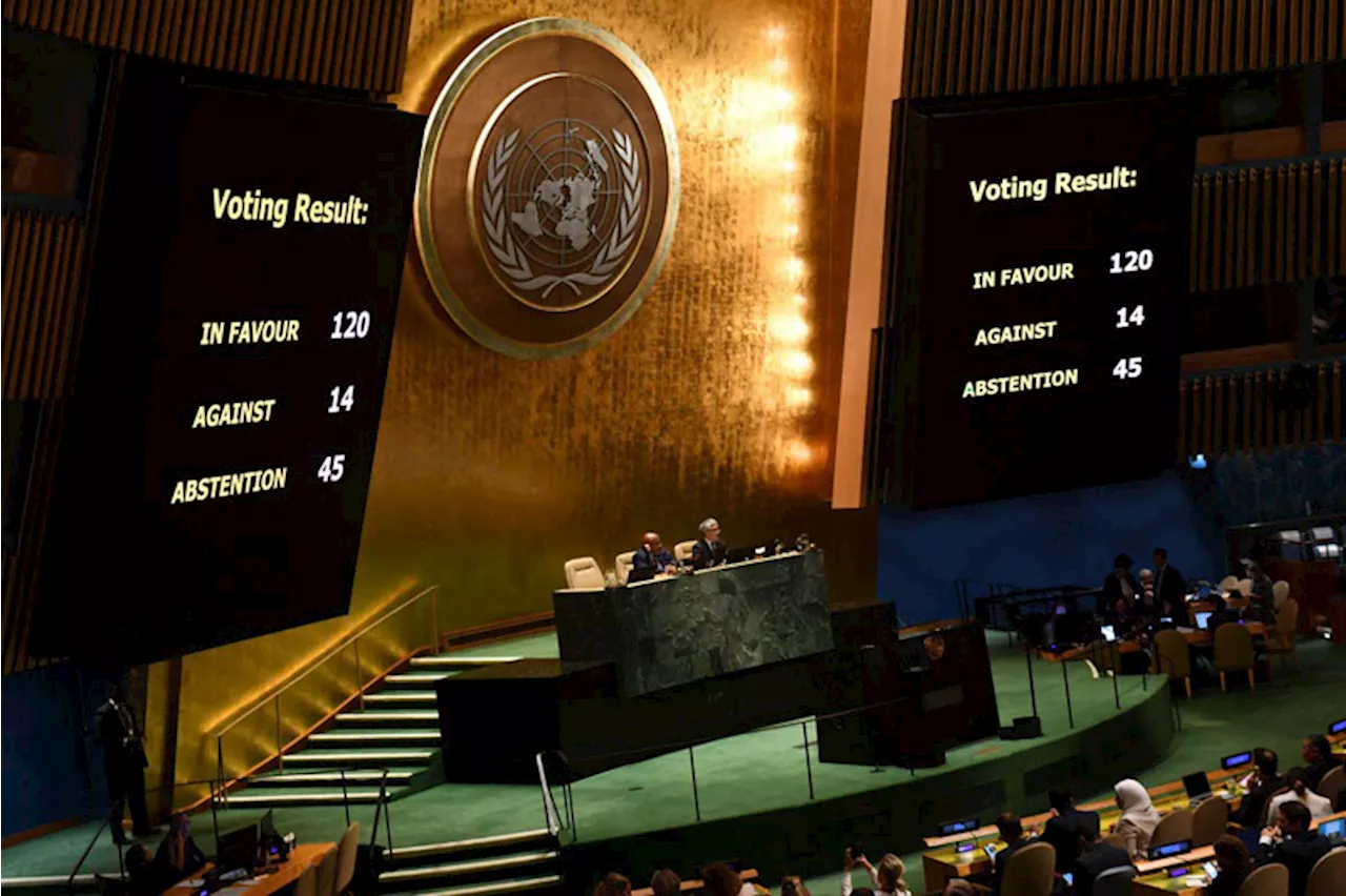 PH abstains from vote on truce in Gaza war