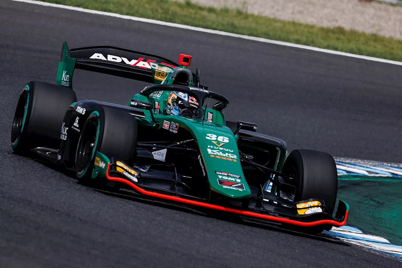 Suzuka Super Formula race stopped after high-speed 130R crash