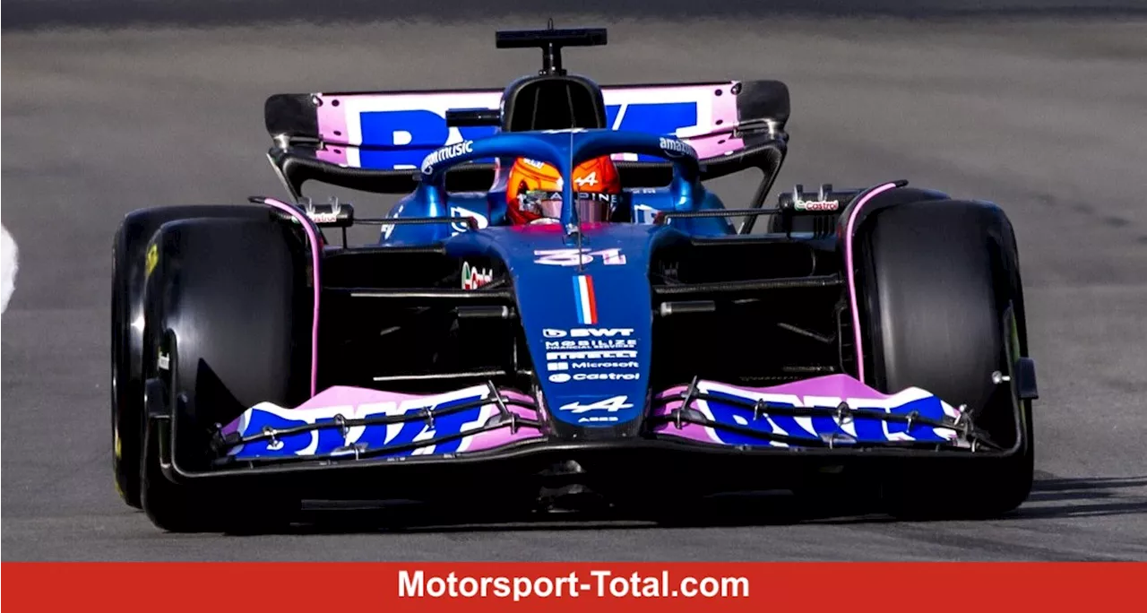 Alpine-Teamchef stärkt Esteban Ocon den Rücken