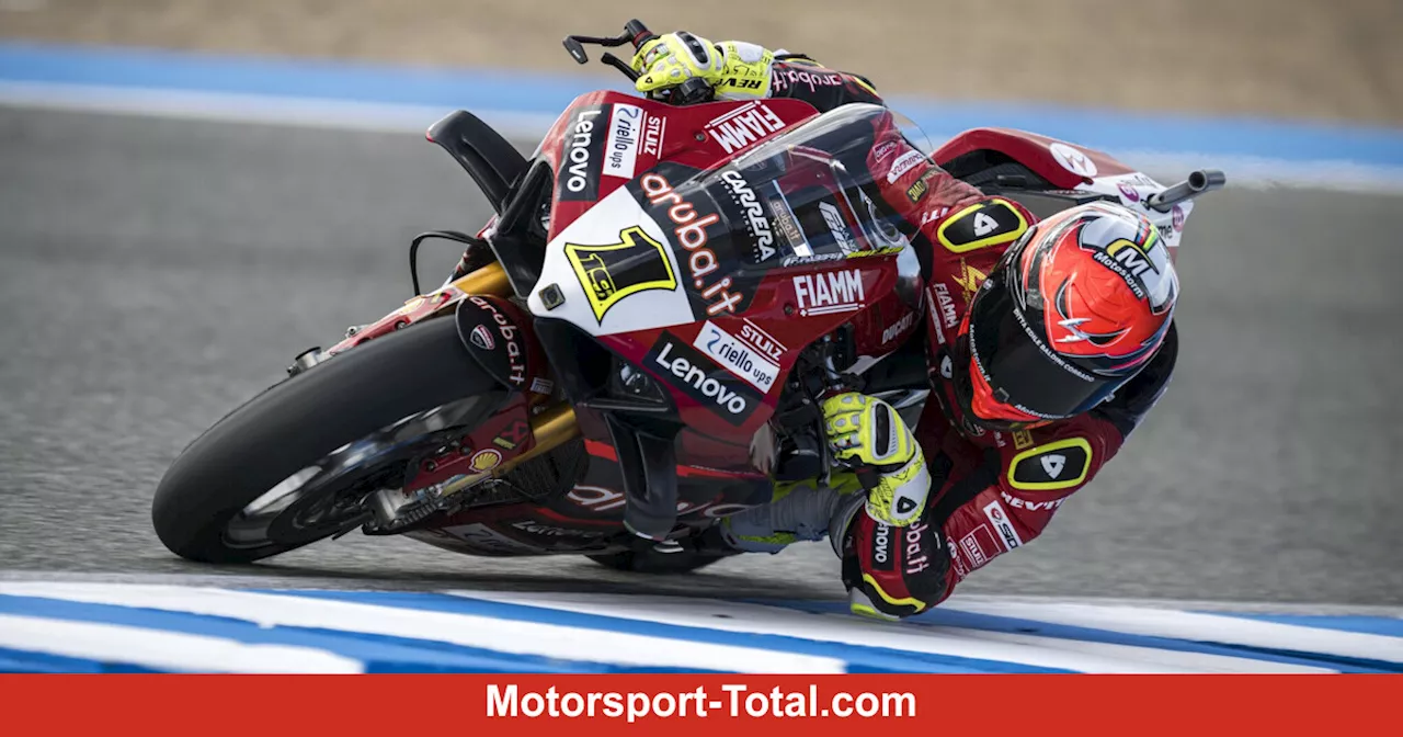 Alvaro Bautista fährt Bestzeit in der Superpole der Superbike-WM in Jerez