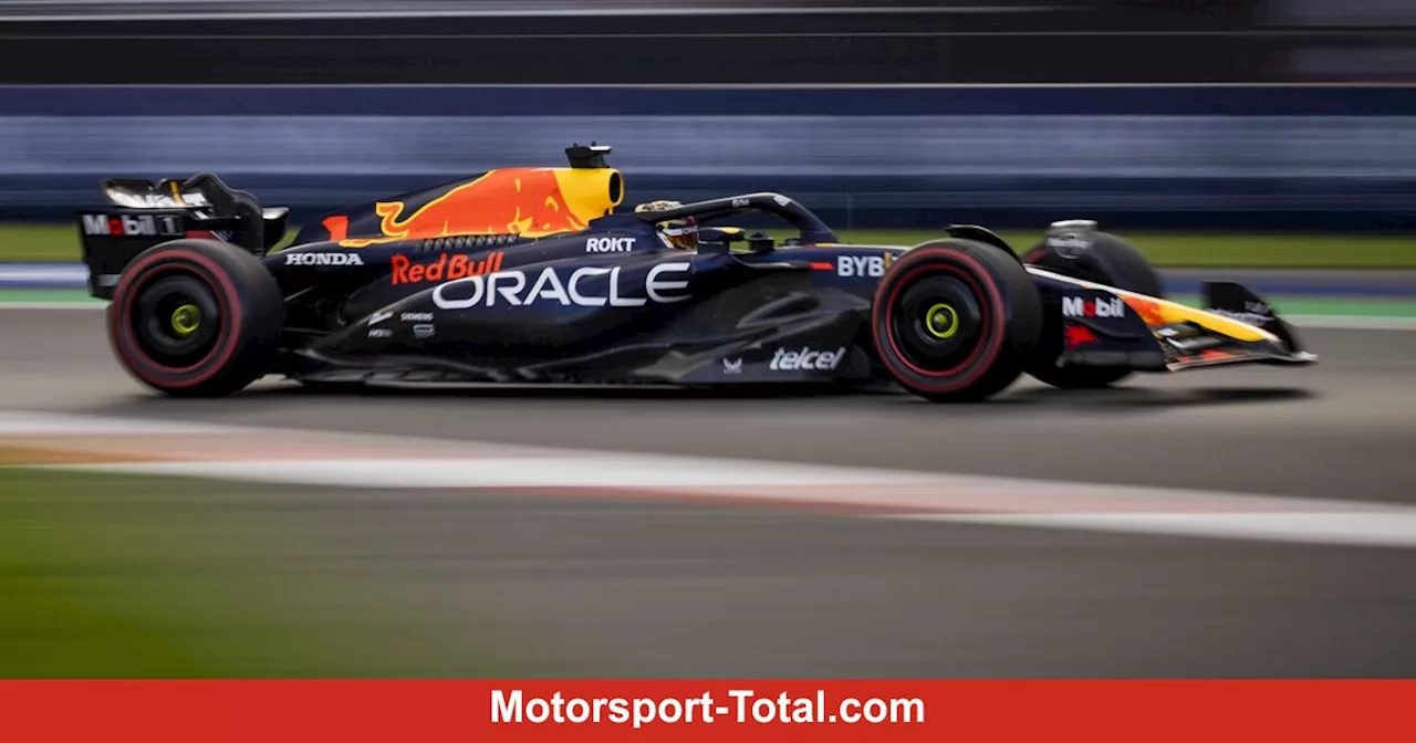 Max Verstappen fährt Bestzeit im dritten Training in Mexiko