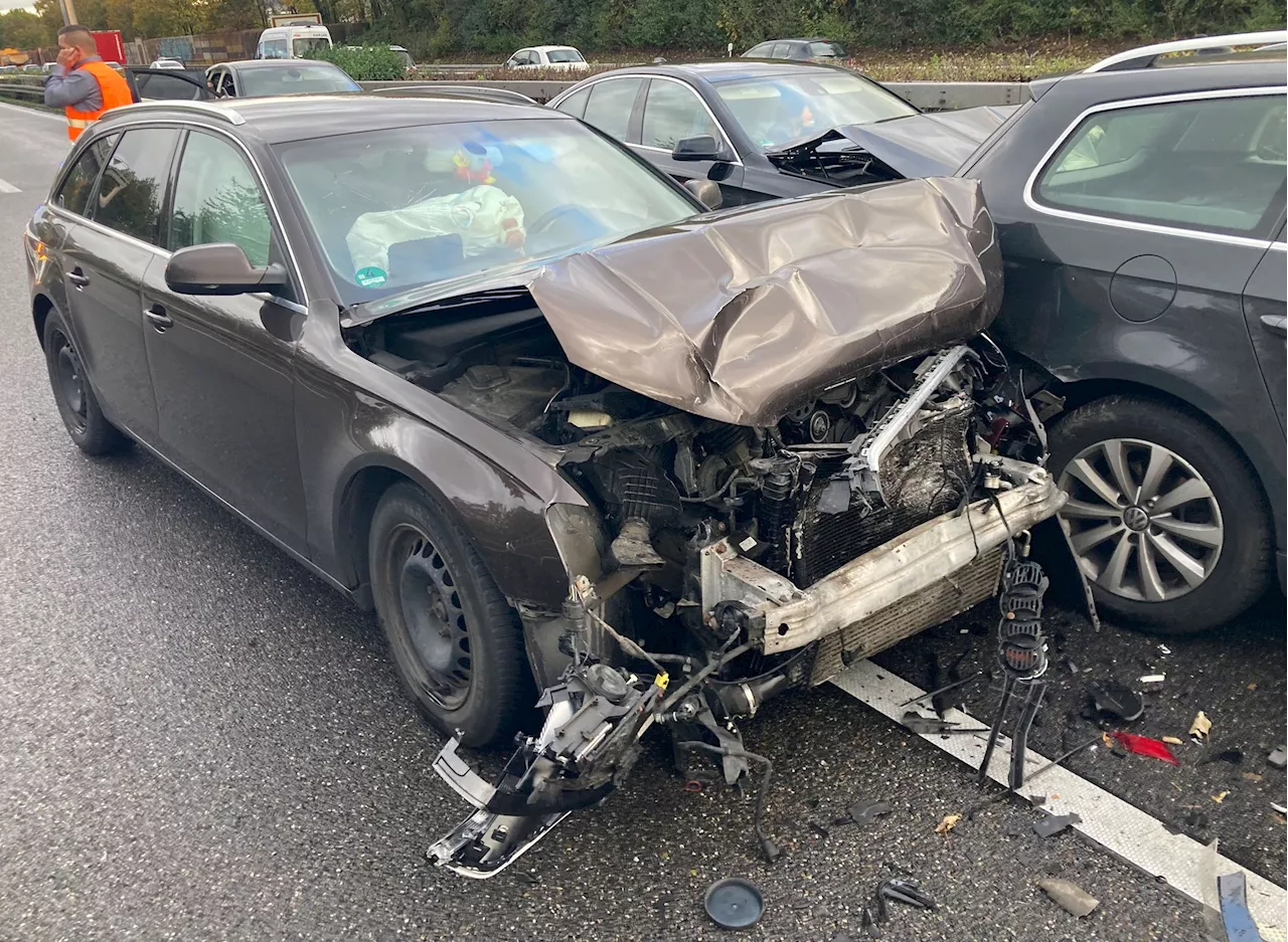 Massenkarambolage auf der Autobahn 81 bei Heilbronn