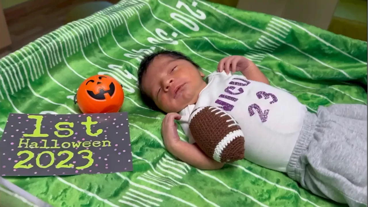 Halloween spirit takes over Christus Children's as NICU babies dress up in adorable costumes