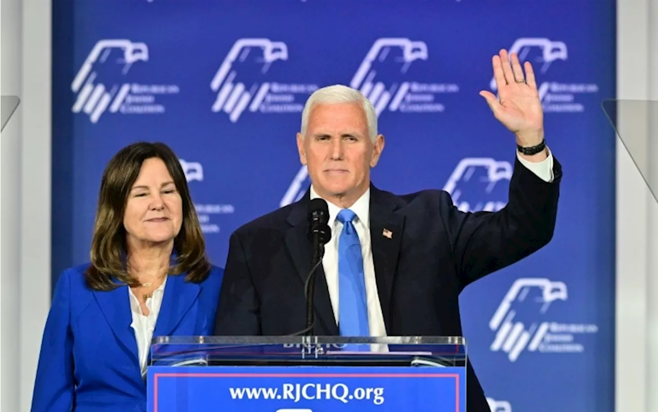 Republican Mike Pence drops out of US presidential race