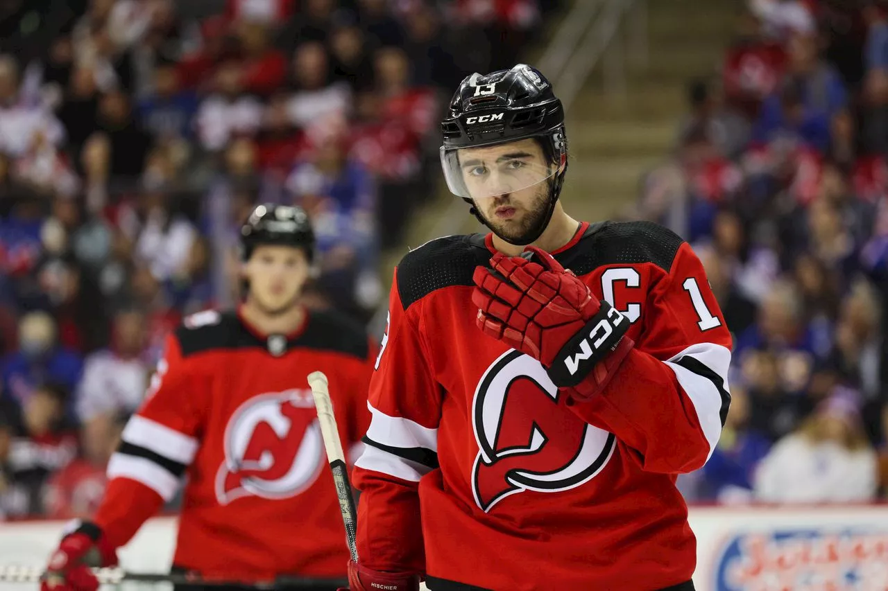 Devils provide update on Nico Hischier, Jack Hughes ahead of game vs. Wild