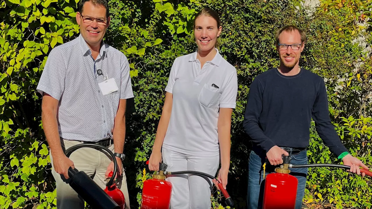 Mehr Wissen über Brandschutz im Landesklinikum Klosterneuburg