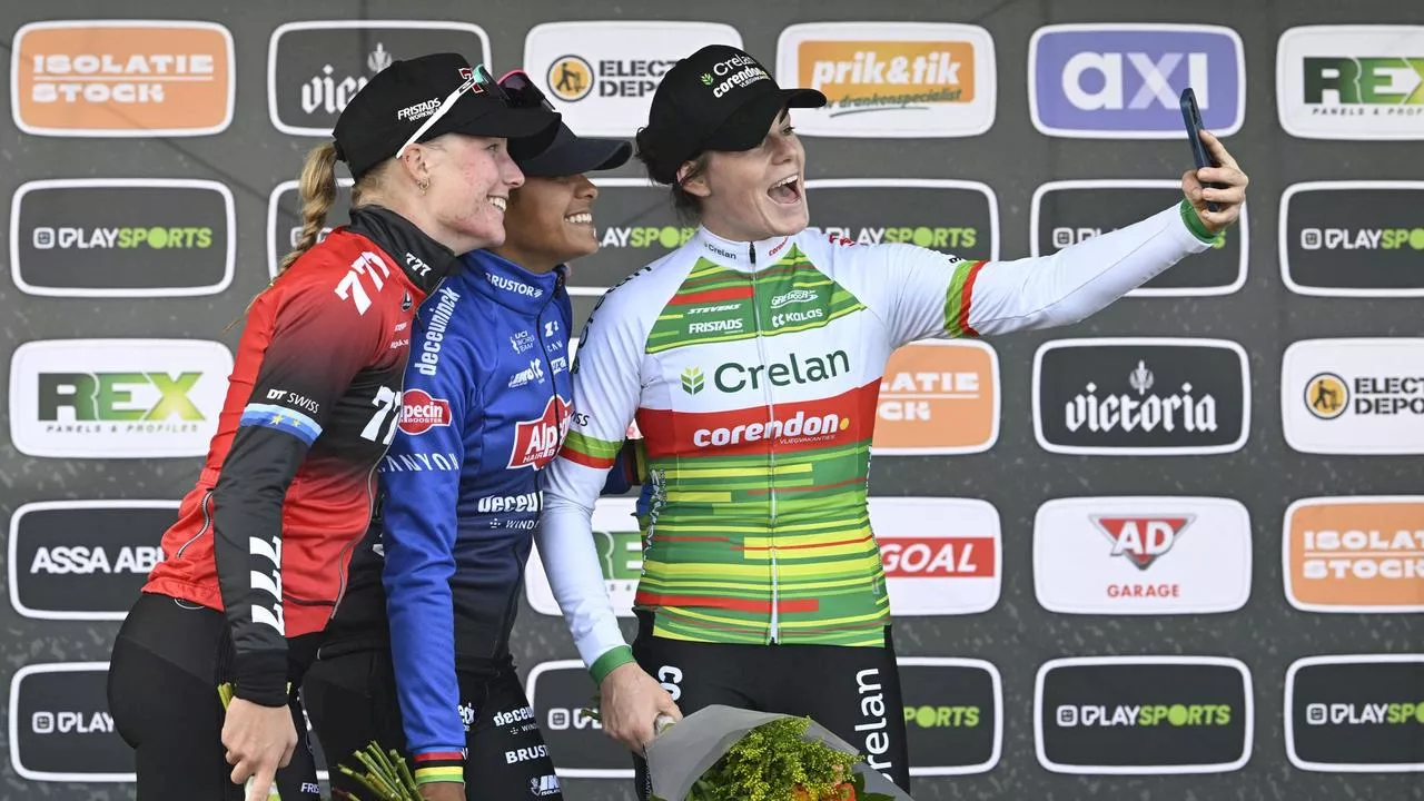 Alvarado profiteert van absentie Van Empel en wint Superprestige Ruddervoorde