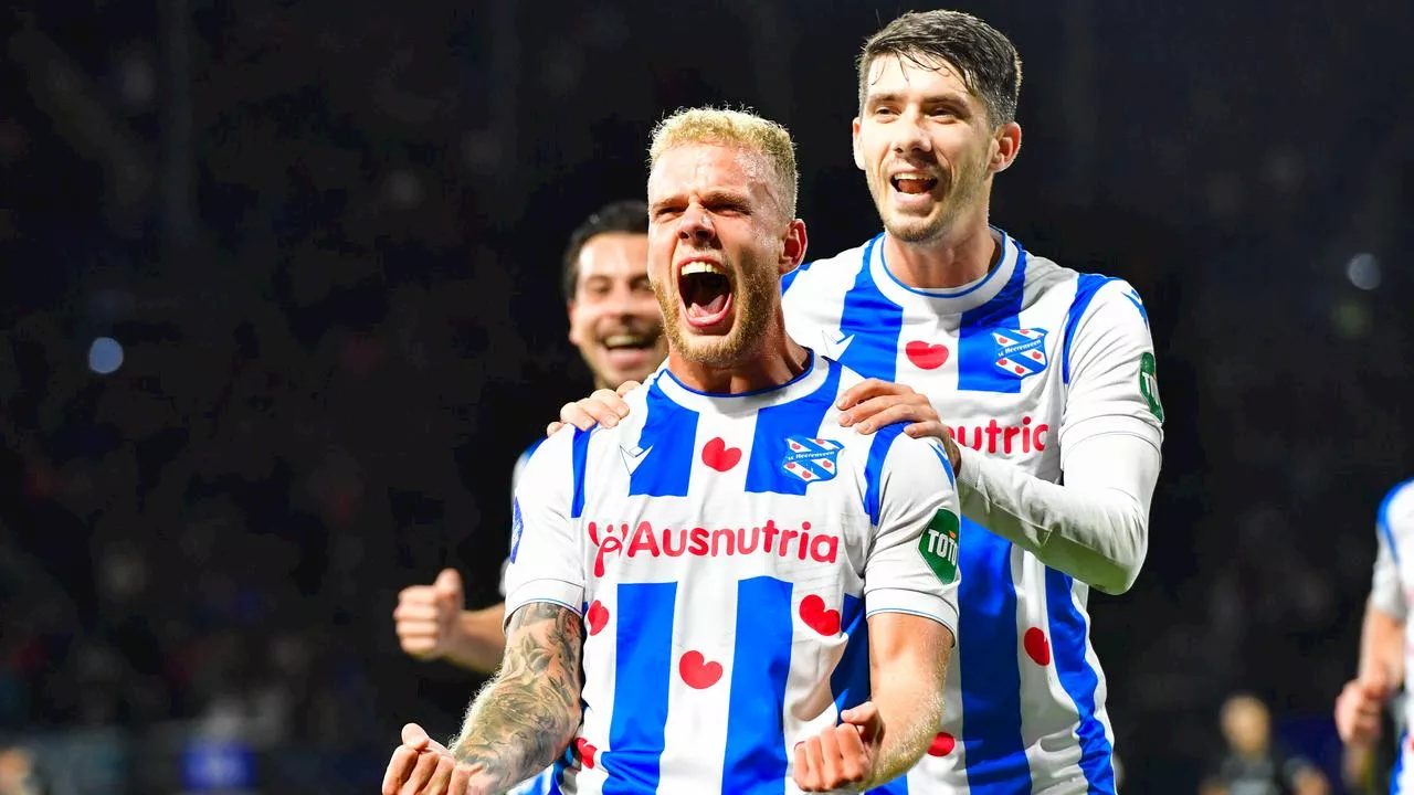 Heerenveen wint eindelijk weer eens en geeft Van Wonderen lucht