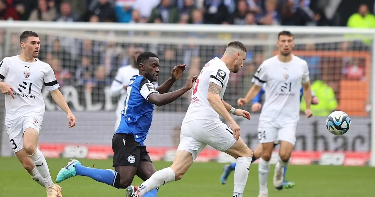 Arminia Bielefeld gegen den FC Ingolstadt