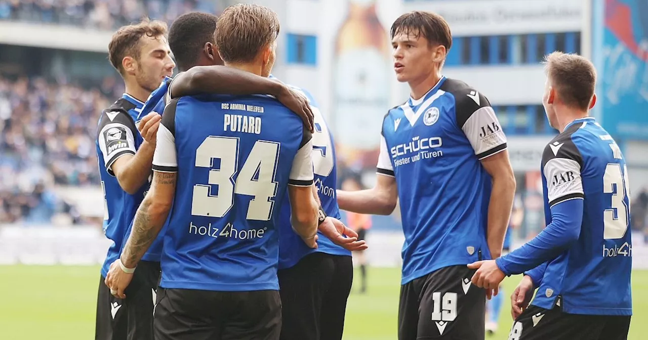 Arminia Bielefeld gewinnt gegen FC Ingolstadt mit 4:0