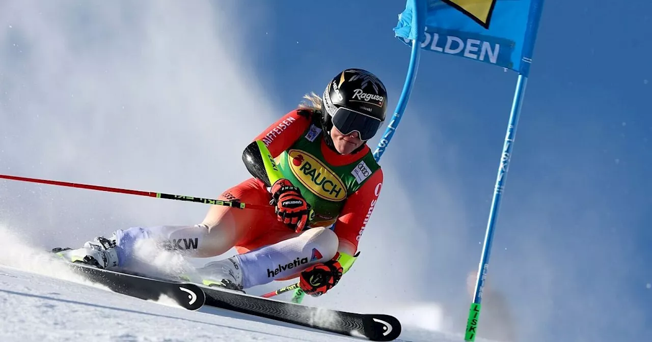 Schweizer Skirennfahrerin Lara Gut-Behrami gewinnt Saisonauftakt in Sölden