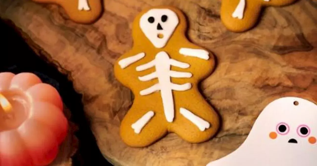 Halloween skeleton biscuits you can eat in under 30mins