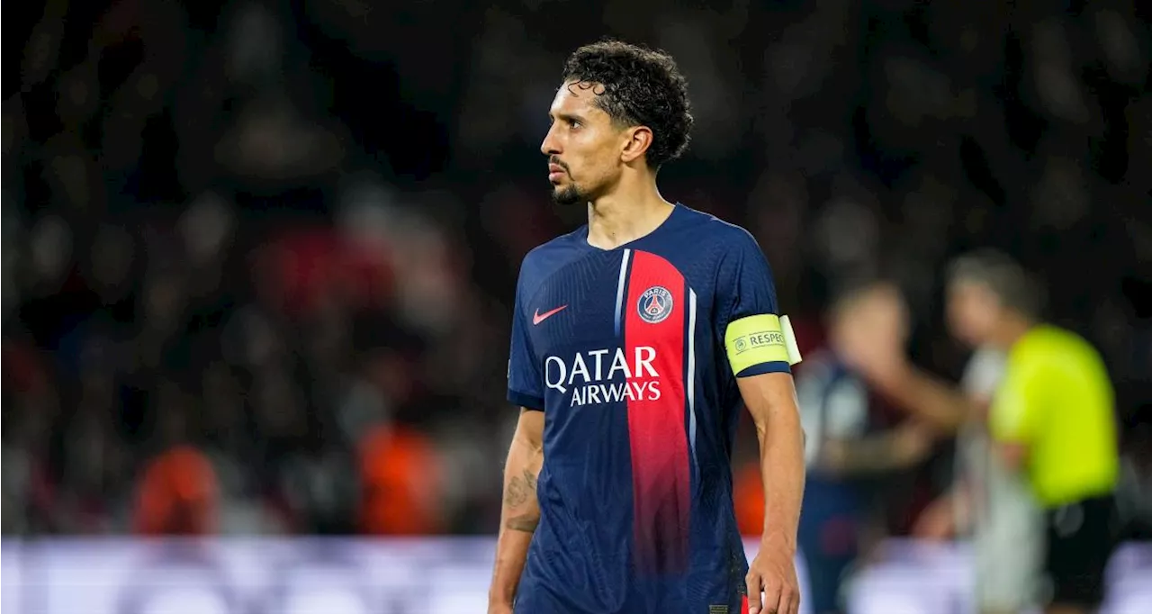 Le PSG sans Marquinhos pour affronter Brest en Ligue 1