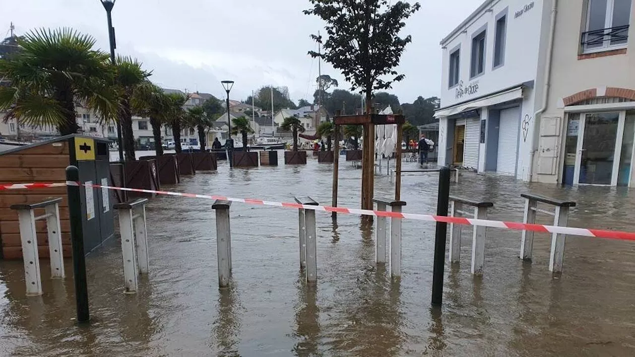 Inondations en Loire-Atlantique : commerces et routes inondés, vigilance orange maintenue