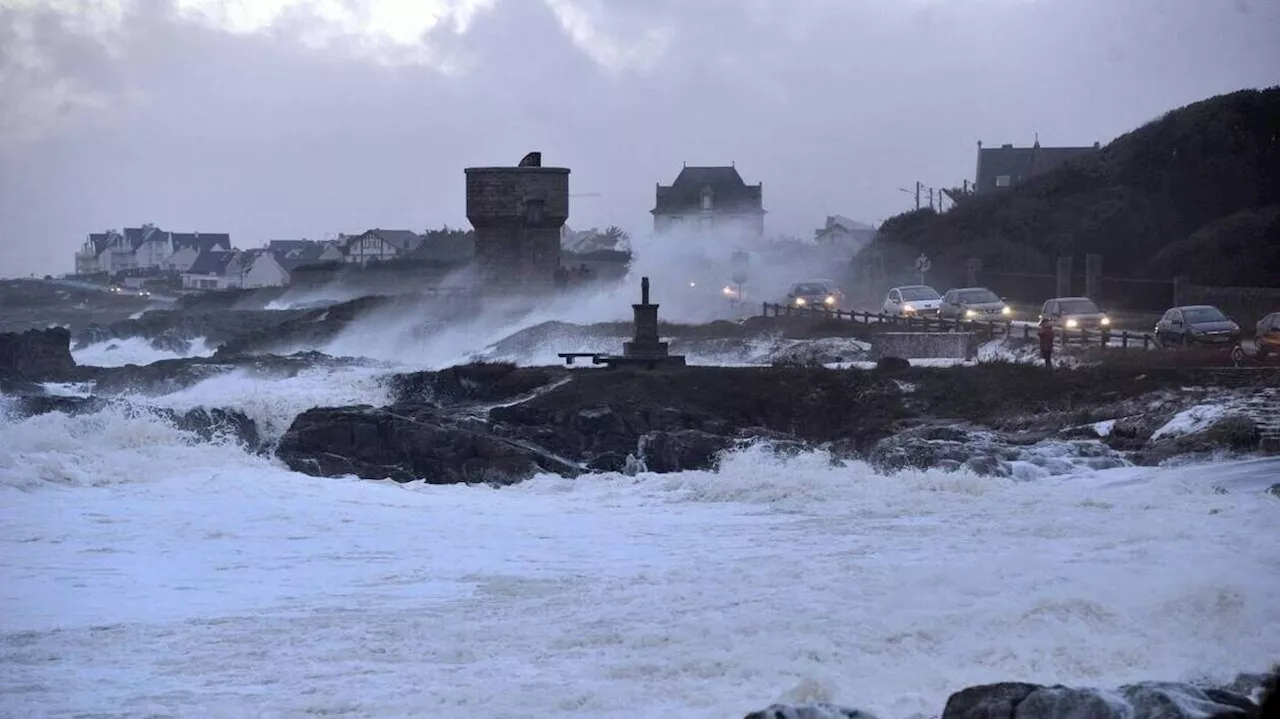 Vagues dangereuses sur les plages de Loire-Atlantique