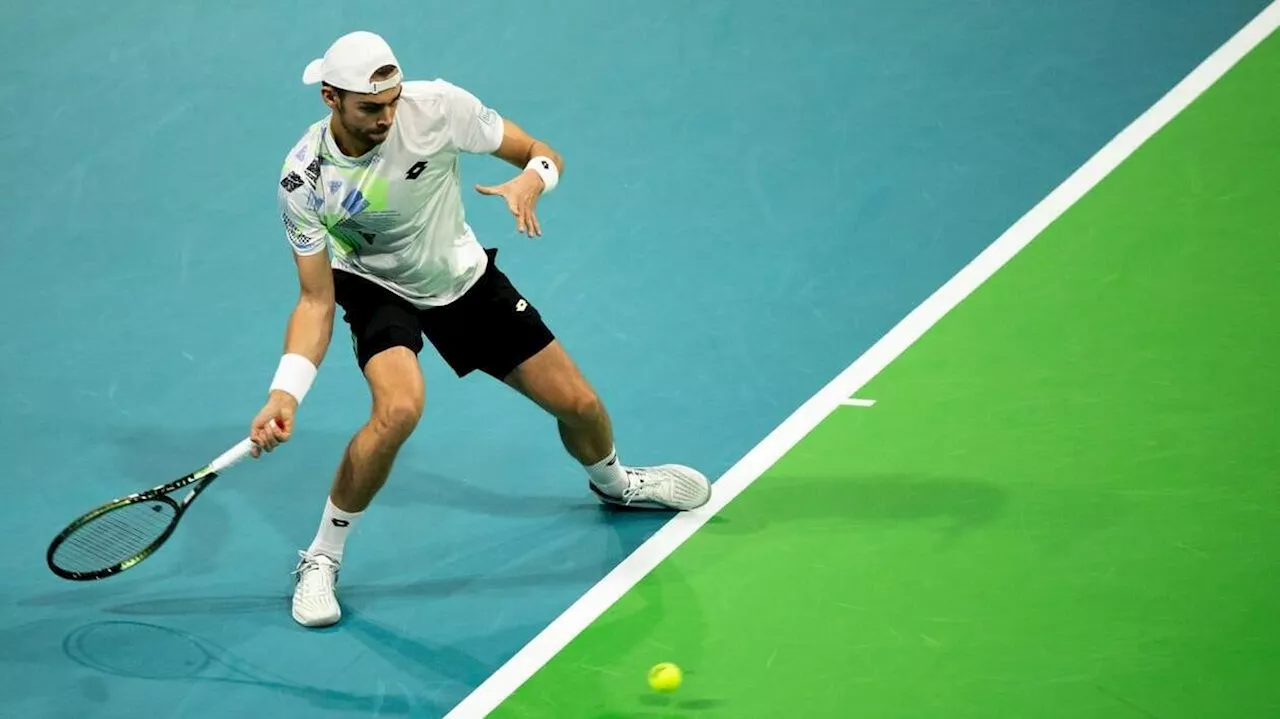 Victoire de Benjamin Bonzi contre Arthur Fery à l'Open de Brest