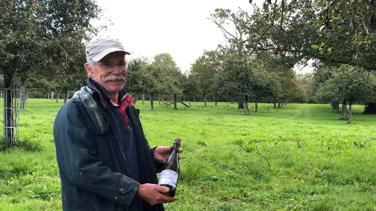 Visite des vergers de Philippe Leroy au Mesnage-Girard