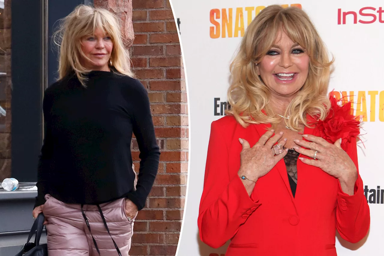 Goldie Hawn reveals she had a 'powerful' encounter with aliens: They 'touched my face'