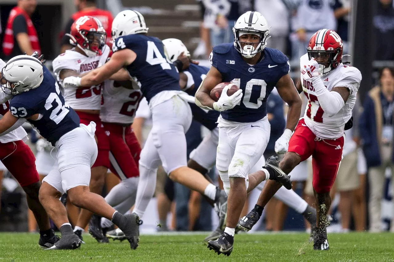 Check out Penn State football highlights in game against Indiana: video