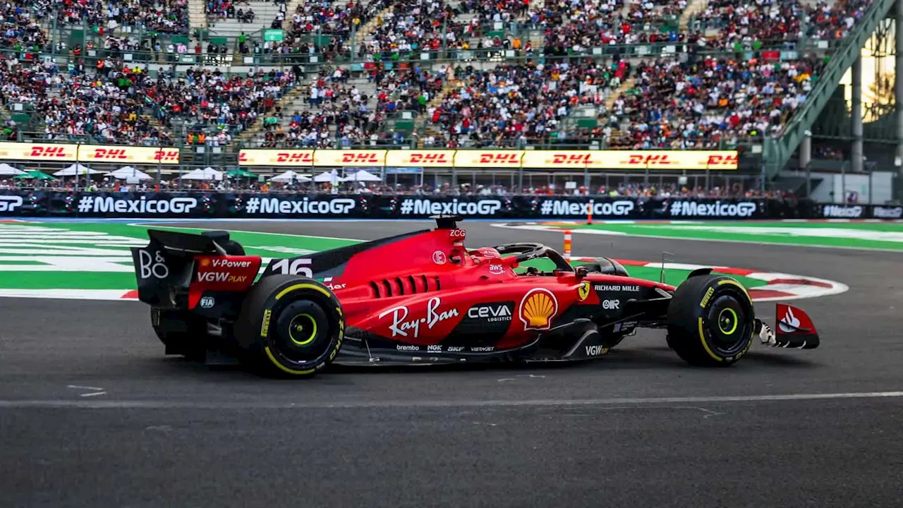 Leclerc Takes Pole Position in Ferrari Front-Row Lockout at Mexican Grand Prix