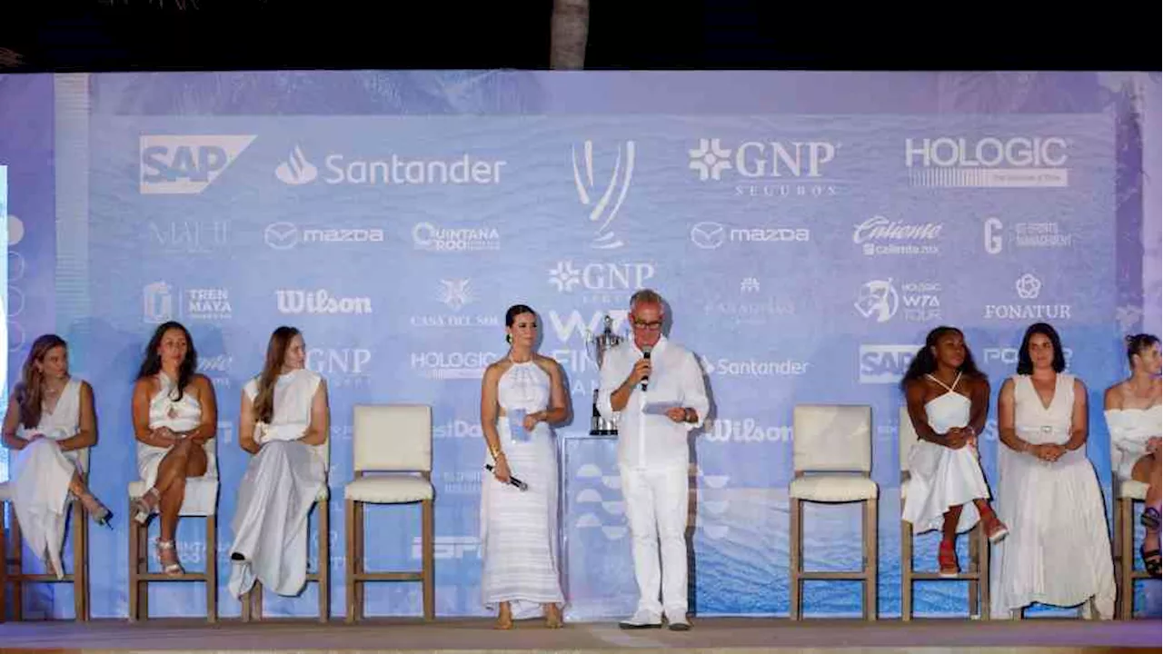 WTA Finals Cancún 2023: Se definieron los partidos iniciales en la ceremonia de sorteo